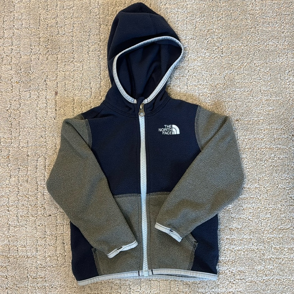 NoNorth Face Zip Fleece Jacket baby 12-24 months
